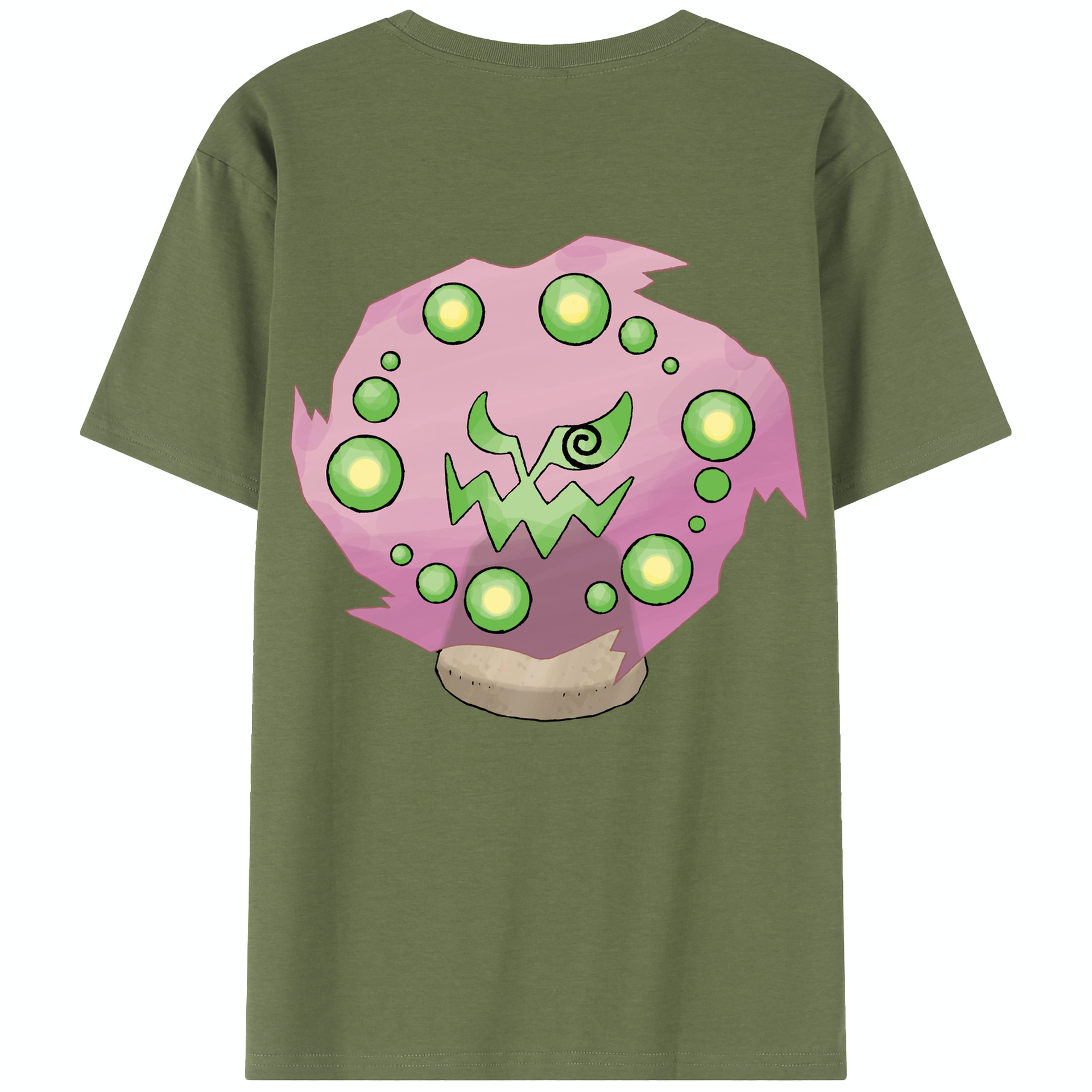 （画像用） ポケットモンスター Pokémon 綿100％半袖Tシャツ（背面プリント）
